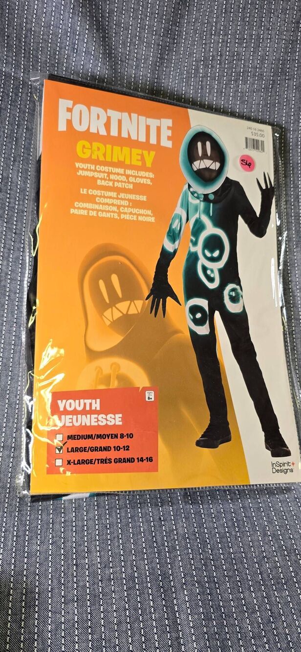 Large Fortnite Grimey Youth Costume by InSpirit Designs #A46